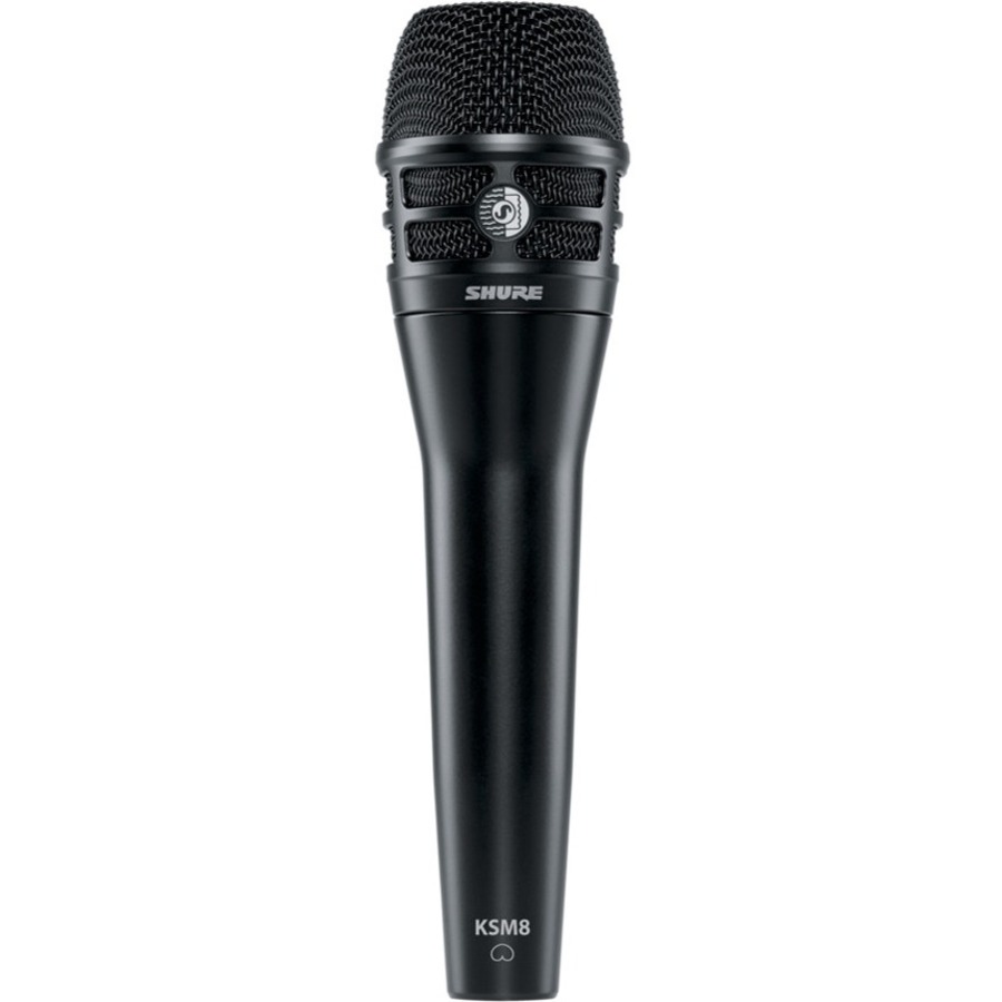 Microphone vocal dynamique à double capsule SHURE KSM8/B Dualdyne (noir)