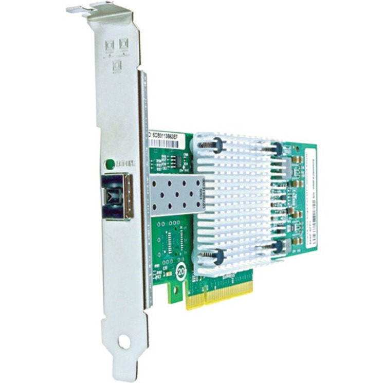 AXIOM 10GBS SINGLE PORT SFP+ PCIE X4 NIC FOR INTEL W/TRANSCEIVER - E10G41BFLR -