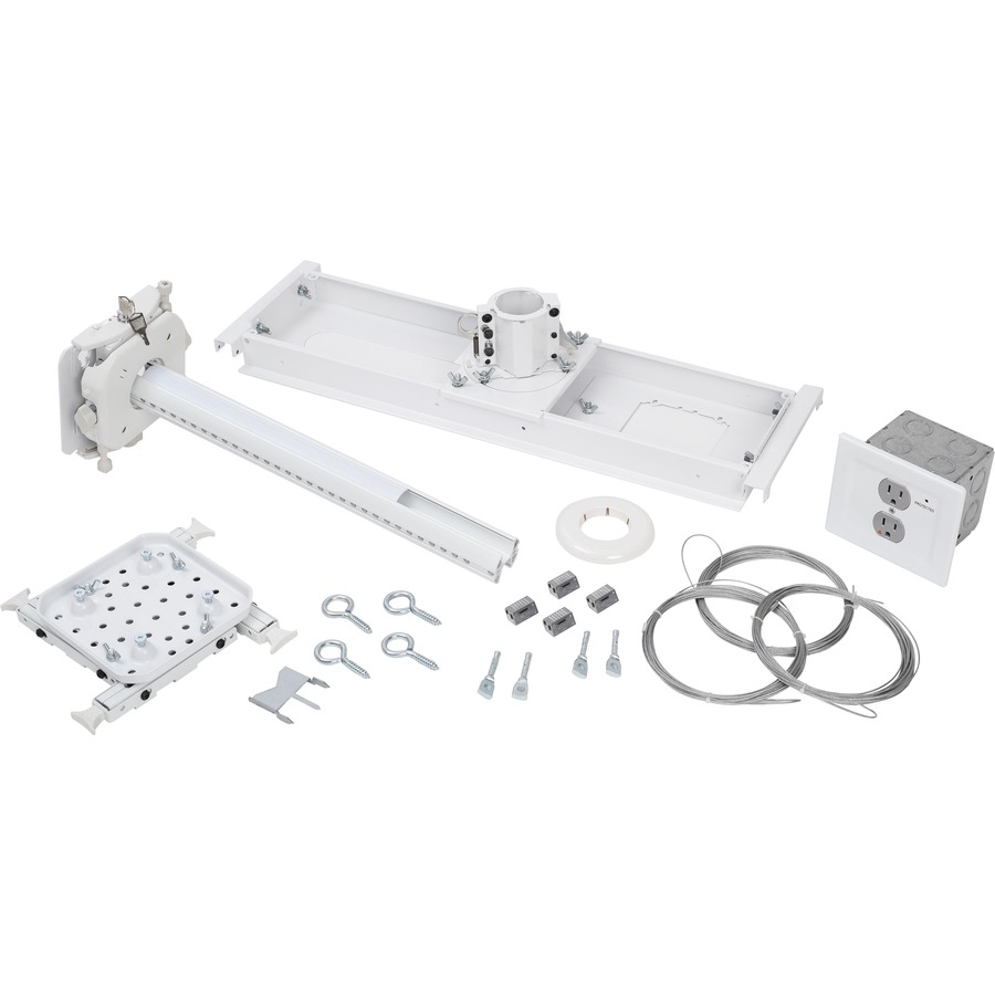 SUSPENDED CEILING PROJECTOR SYSTEM WITH 2-GANG FILTER & SURGE COO US