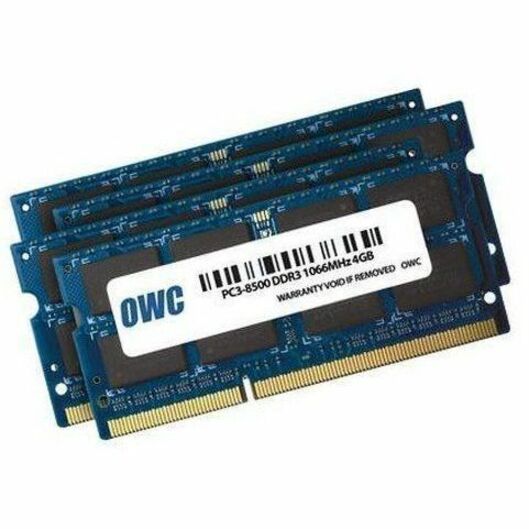 16.0GB (4 X 4GB) OWC PC-8500 DDR3 1066MHZ 204-PIN SO-DIMM MEMORY UPGRADE KIT