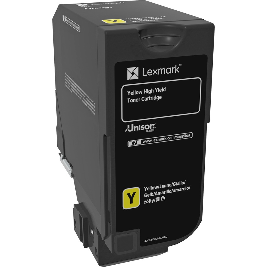 TONER CARTRIDGE - YELLOW - 16000 PAGES - LEXMARK CX725DE,CX725DHE,CX725DTHE