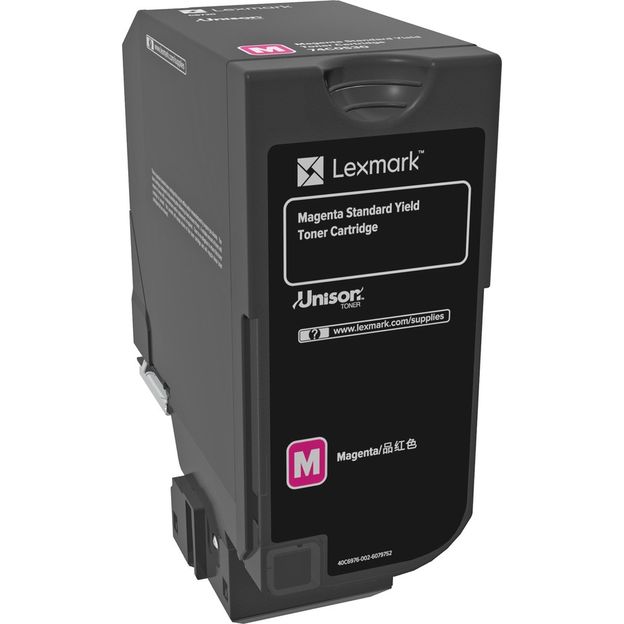 LEXMARK 74C0S30 MAGENTA TONER CARTRIDGE FOR USE IN CS720 ESTIMATED YIELD 7K