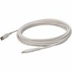 AddOn Lightning/USB Cable - 3.3 ft Lightning/USB Data Transfer Cable for MacBook, Notebook, Computer, Smartphone, Tablet - First End: 1 x USB 3.1 Type C - Male - Second End: 1 x Lightning - White - 5