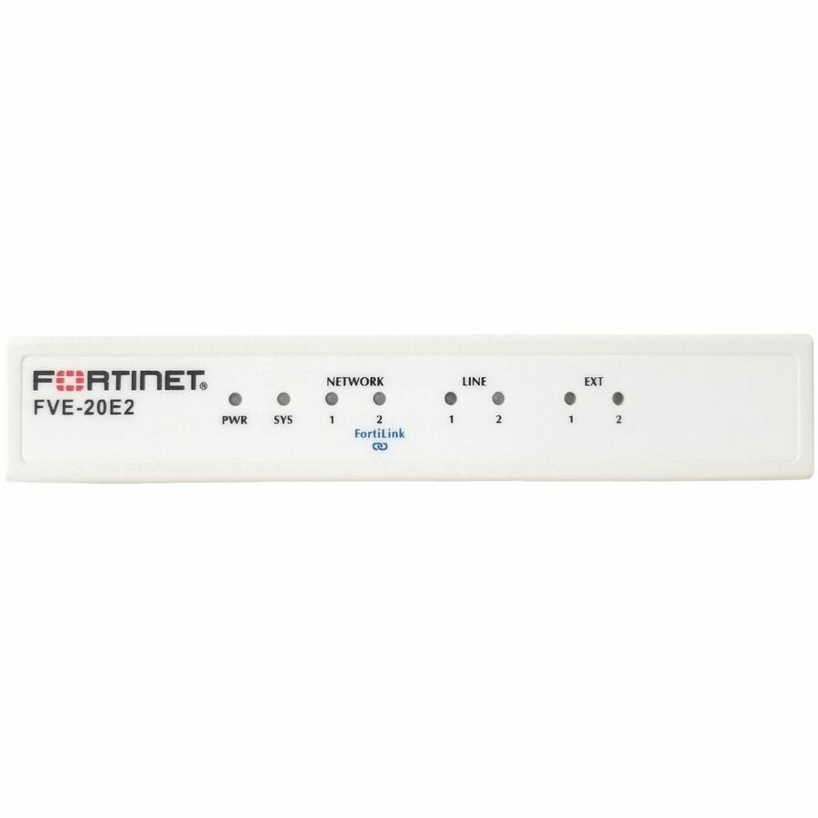 FORTIVOICE 20E2, 2X 10/100 PORTS, 2X FXO, 2X FXS, 8 GB STORAGE, 20 ENDPOINTS, 4