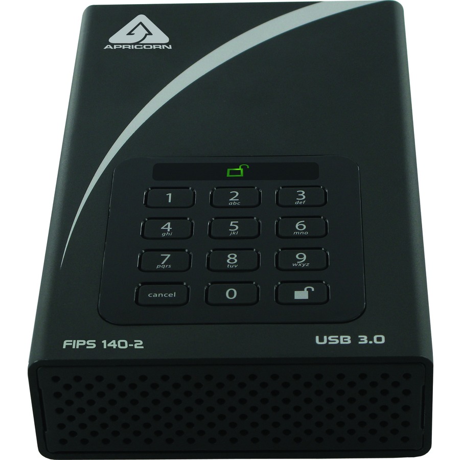 FIPS VALIDATED,8TB USB3.0 256B ENCRYPTN