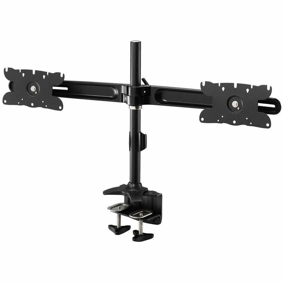 Dual Monitor Clamp Mount Supports up to 2 LED or LCD Monitors. Supports 24, 25,