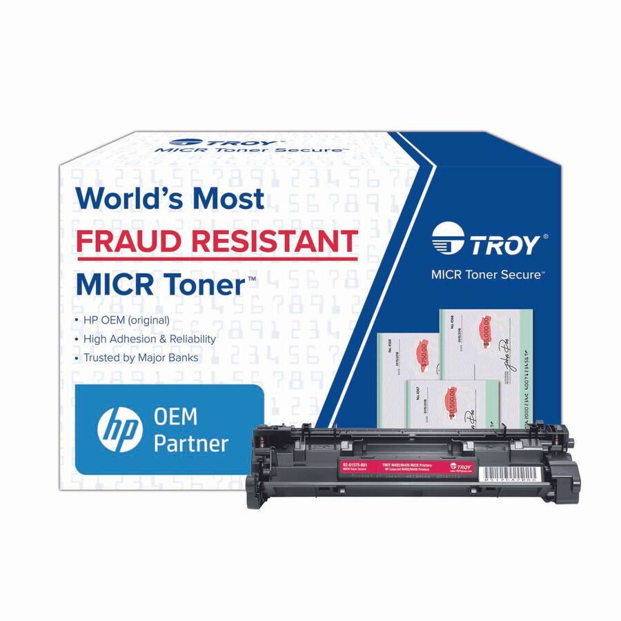 Prime Imaging Toner Secure MICR Laser Toner Cartridge - Alternative for HP, Troy (CF226A) Pack - 3100 Pages