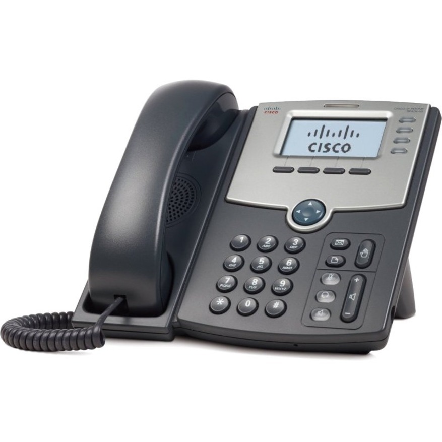 4 LINE IP PHONE WITH DISPLAY, POE AND PC