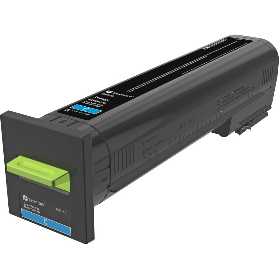 LEXMARK 82K0H20 CYAN TONER CARTRIDGE FOR USE IN CX820 ESTIMATED YIELD 17K