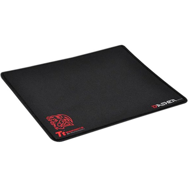 GAMING MOUSE PAD - DASHER MINI SLIM - BLACK - SOLID SEWING EDGE - LOW FRICTION A