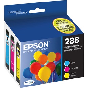 EPSON 288 Tri-Color Ink Cartridges (T288520-S)