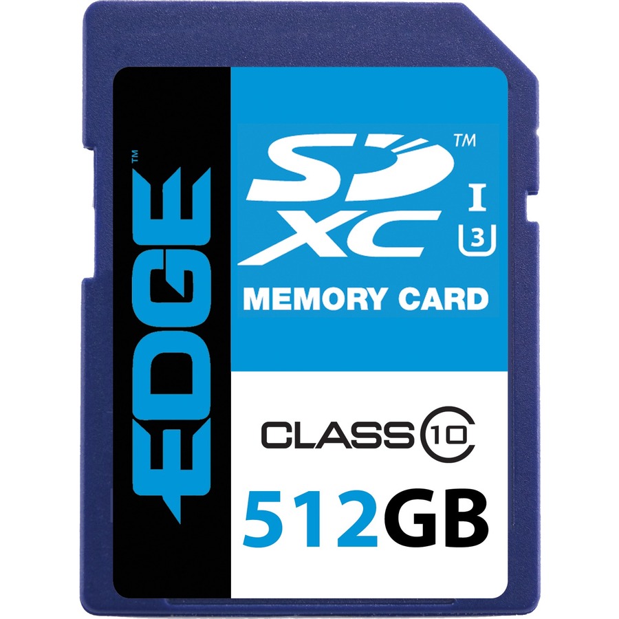 512GB SDXC CLASS 10 (UHS-I U3) MEMORY CARD
