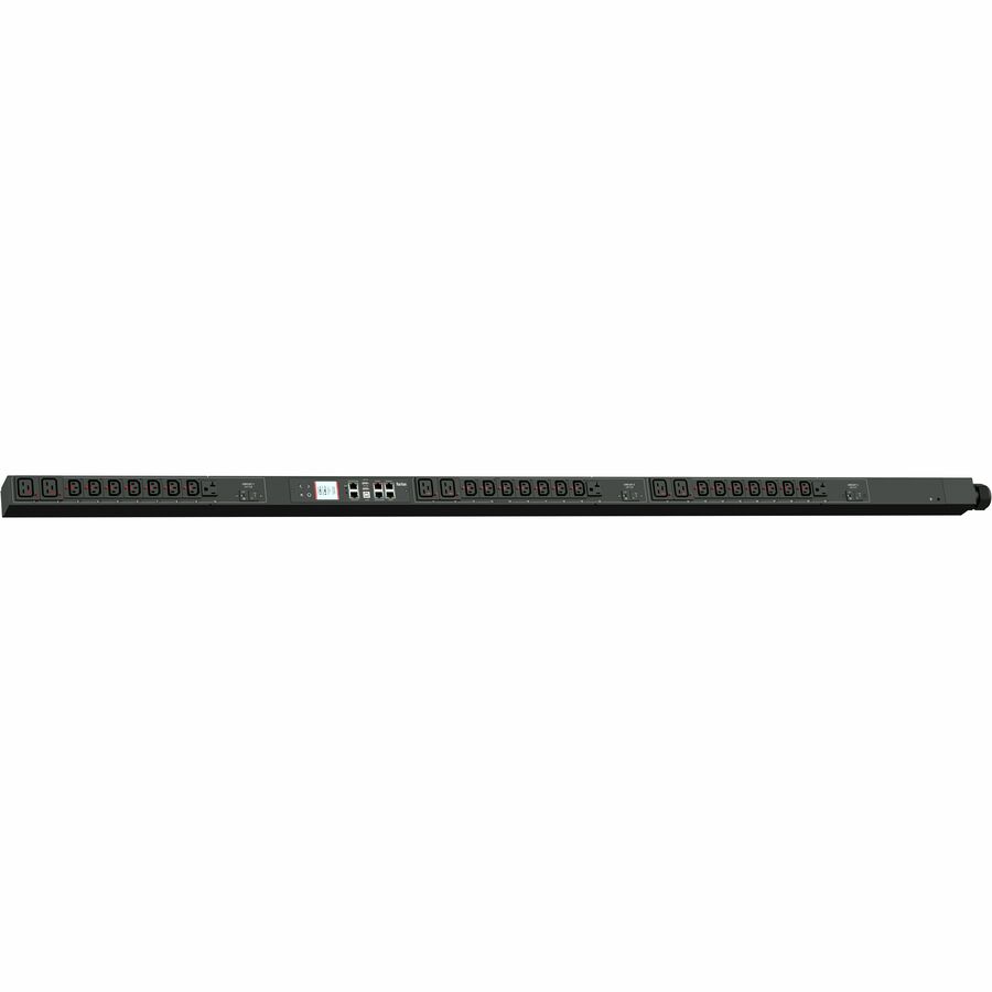 3PH, 208V AC, 30A (24A/PH RATED); 30 OUTLETS: 3X NEMA 5-20R, 21X C13 LOCKING, 6X