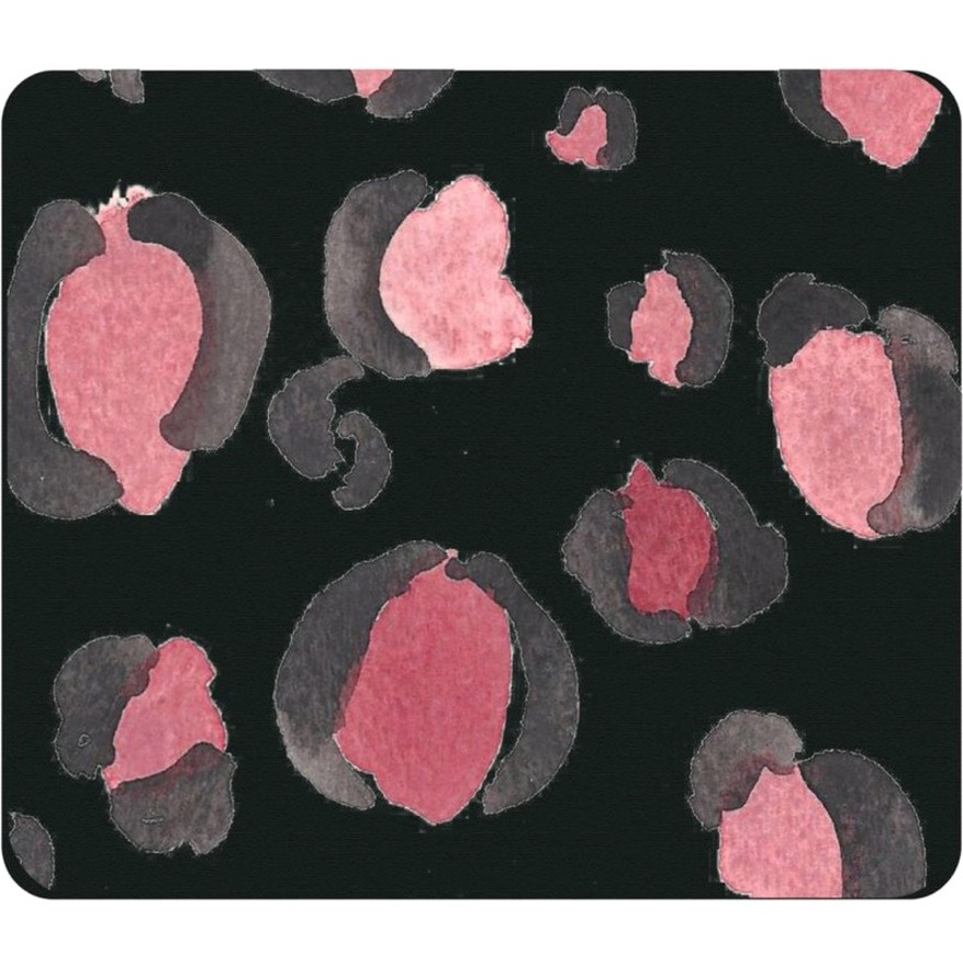 OTM ARTIST PRINTS BLACK MOUSE PAD, SPOTTED BERRY