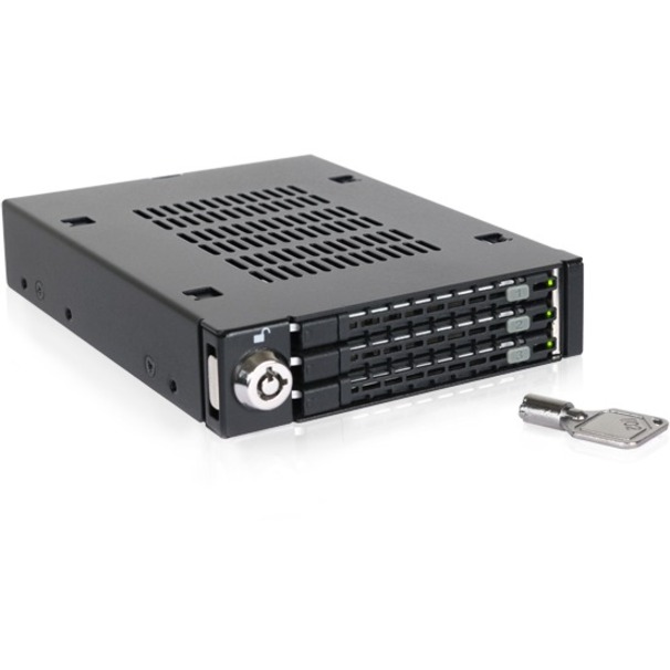 ICY DOCK 3x 2.5" SAS/SATA SSD HDD Backplane Cage for 3.25" Bay - for select Server Chassis (MB993SK-B)