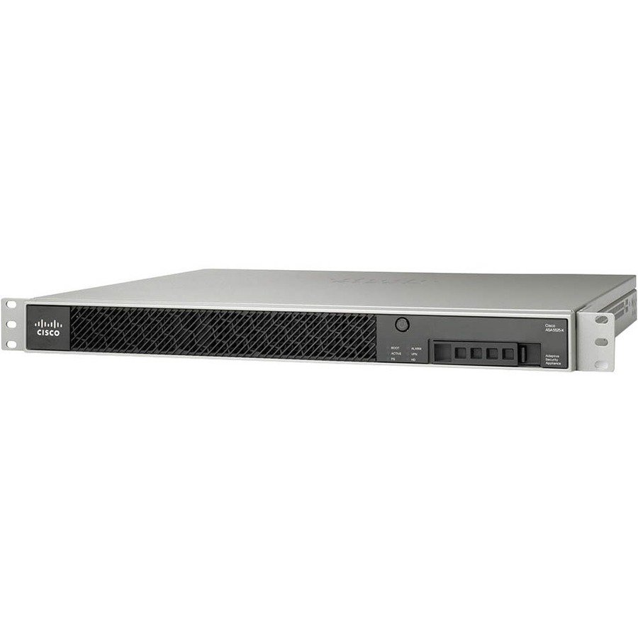 ASA 5525-X WITH SW,8GE DATA,1GE MGMT, AC, DES REMANUFACTURED