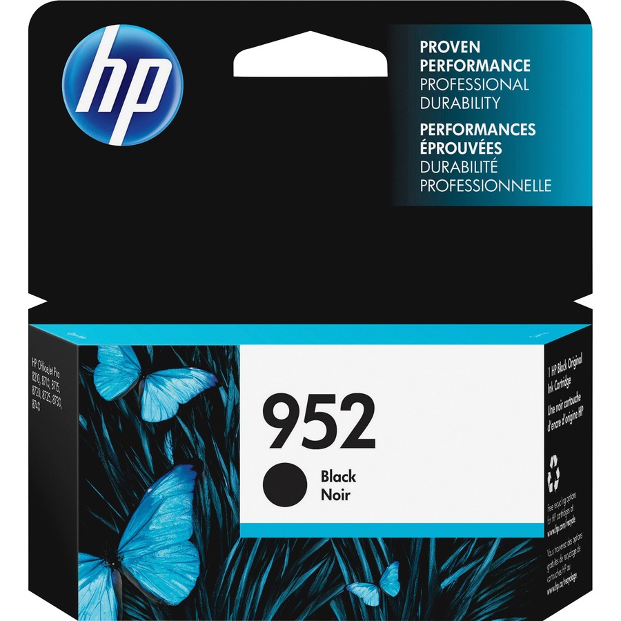 HP 952 (F6U15AN#140) BLACK ORIGINAL INK CARTRIDGE