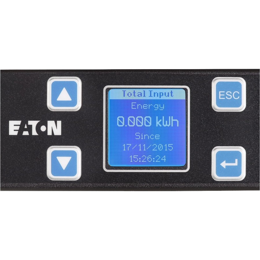 EATON METERED INPUT RACK PDU, 1U, 5-20P INPUT, 1.92 KW MAX, 120V, 16A, 10 FT COR