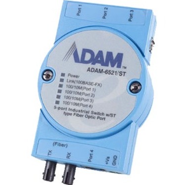 ETHERNET 5 PORT SWITCH MULTI-MODE FIBER