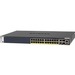 NETGEAR (GSM4328PA-100NES) 24x1G PoE+ Stackable Managed Switch with 2x10GBASE-T and 2xSFP+ (1,000W PSU)
