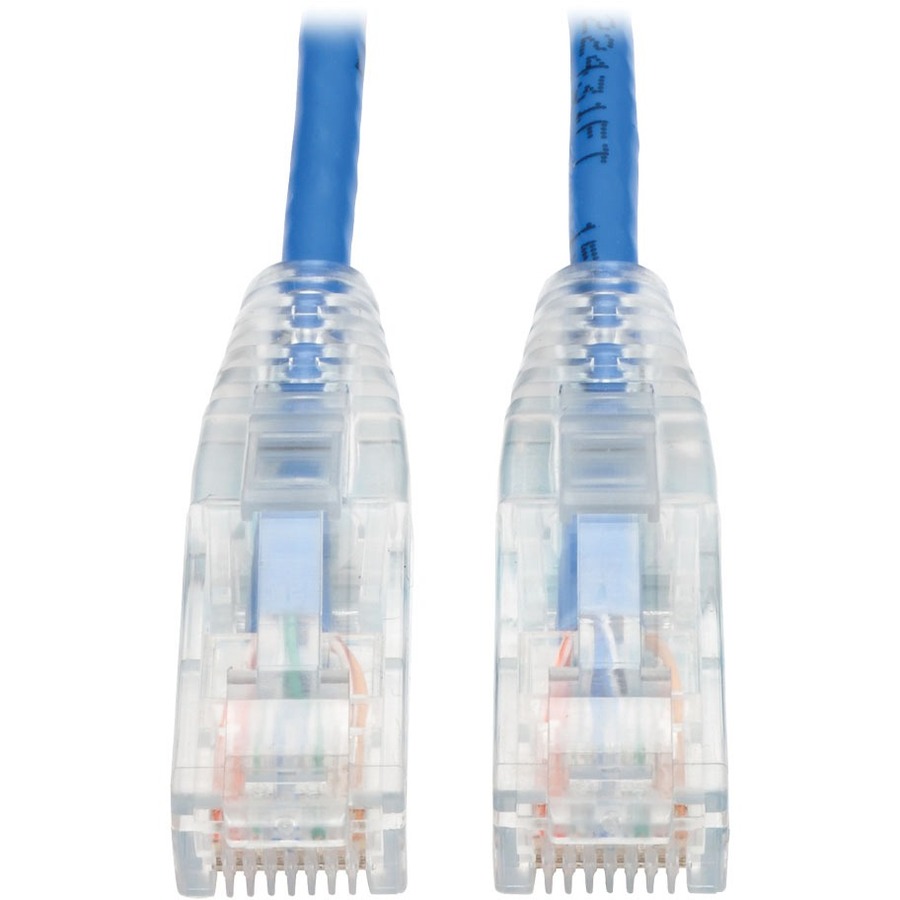 Cat6  Slim Patch Cable Blue 6'