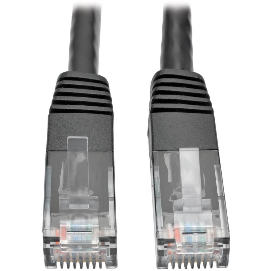 10' Cat6 Molded Patch Cbl Blk