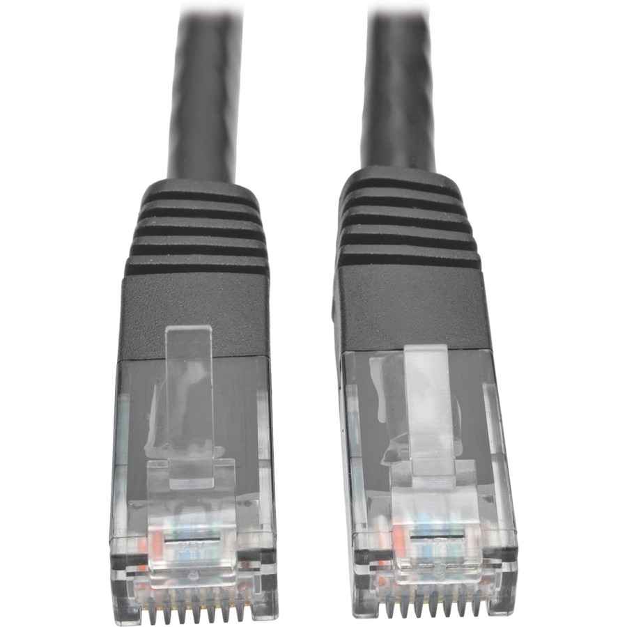 14' Cat6 Molded Patch Cbl Blk