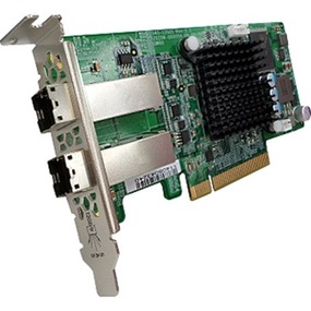 QNAP SAS-12G2E 2-port SAS 12GB Storage Controller - for select NAS Server (SAS-12G2E)
