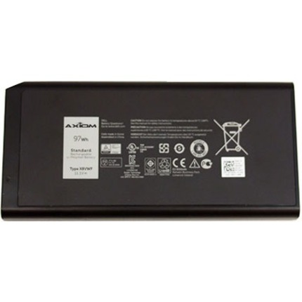 AXIOM LI-ION 9-CELL BATTERY FOR DELL - 453-BBBE, YGV51, HIGH CAPACITY AND HIGH Q