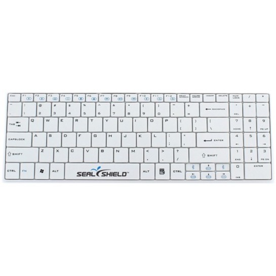CLEANWIPE MEDICAL GRADE LOW PROFILE CHICLET STYLE KEYBOARD W/DETACHABLE COVER. D