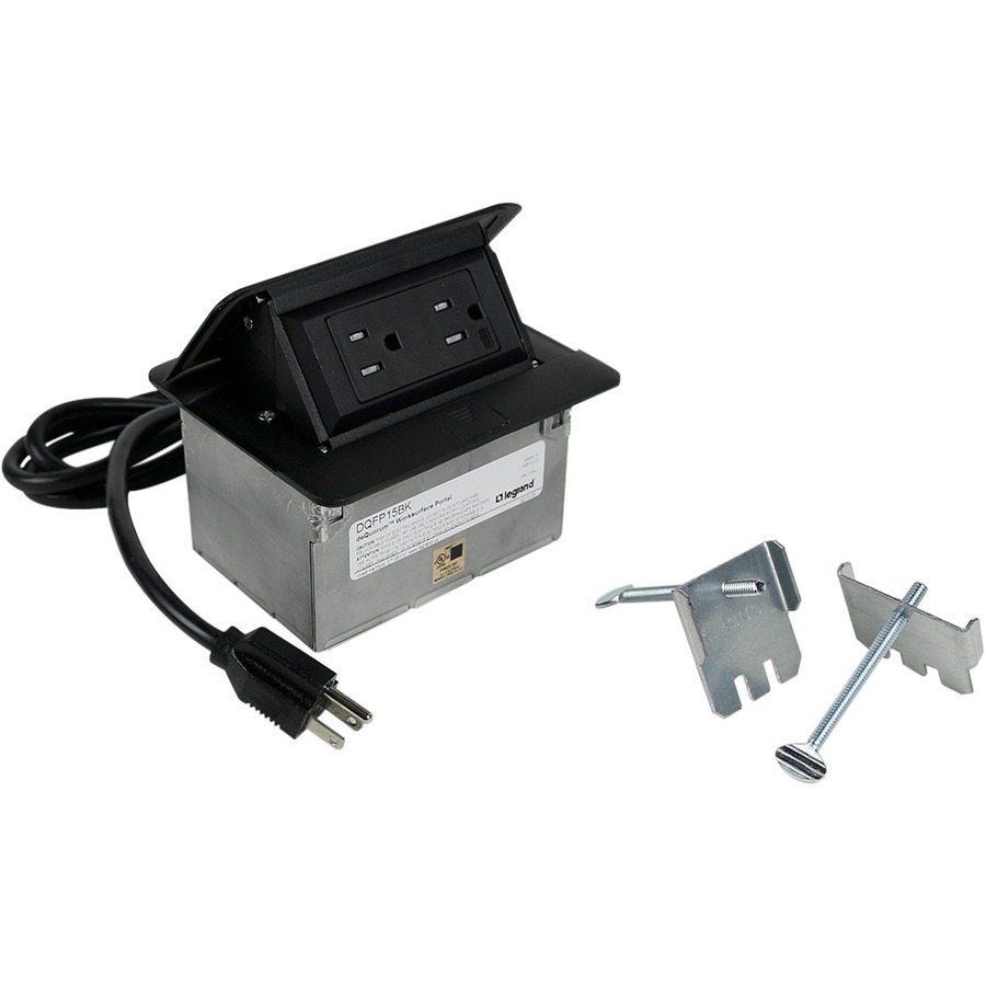 BK,15A TR DUPLEX 6FT CORD