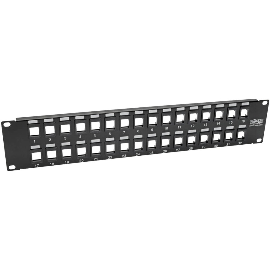 32Pt 2U Rack Mount Patch Panel