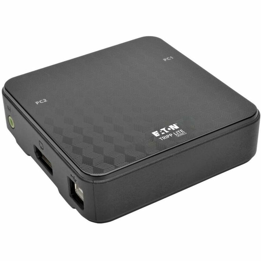 EATON TRIPP LITE SERIES 2-PORT DISPLAYPORT KVM SWITCH 4K 60 HZ WITH AUDIO, CABLE