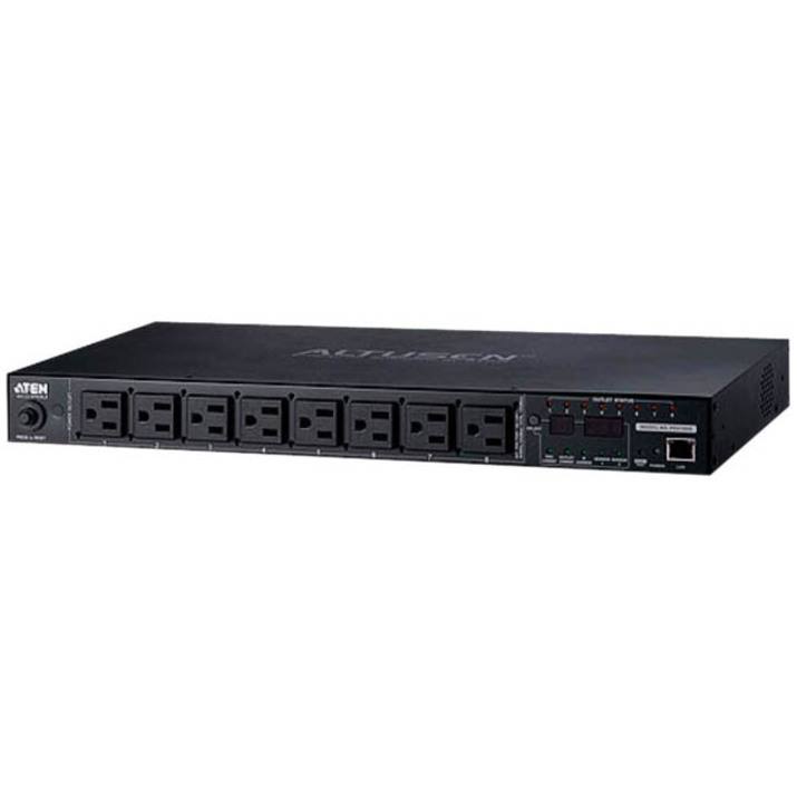 1U, 20A 200-240V 16A MAX, 7X C13, 1X C19, PDU METERING & SWITCHING