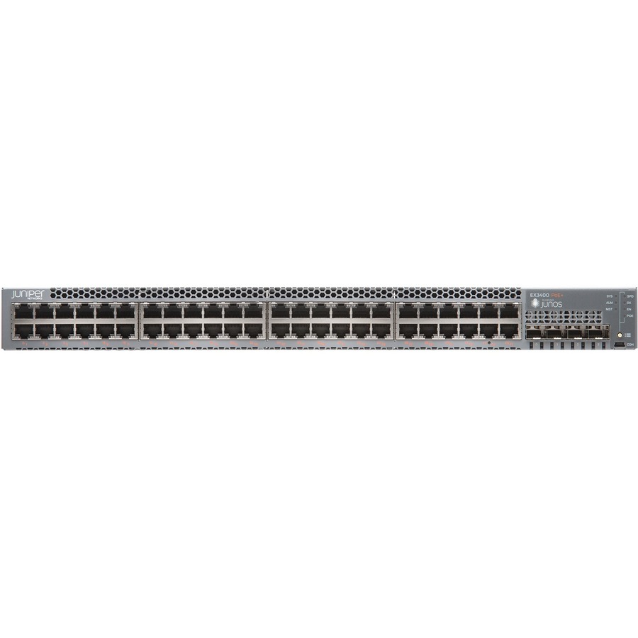 EX3400 48-PORT 10/100/1000BASET POE+ 4X1/10G SFP/SFP+ 2X40G QSFP+