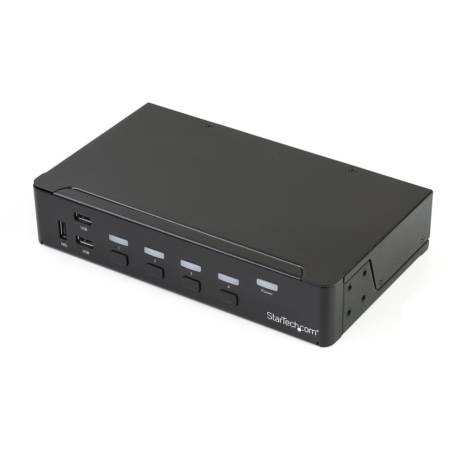 CONTROL FOUR DP COMPUTERS USING A SINGLE CONSOLE WITH A BUILT-IN USB 3.0 HUB FOR