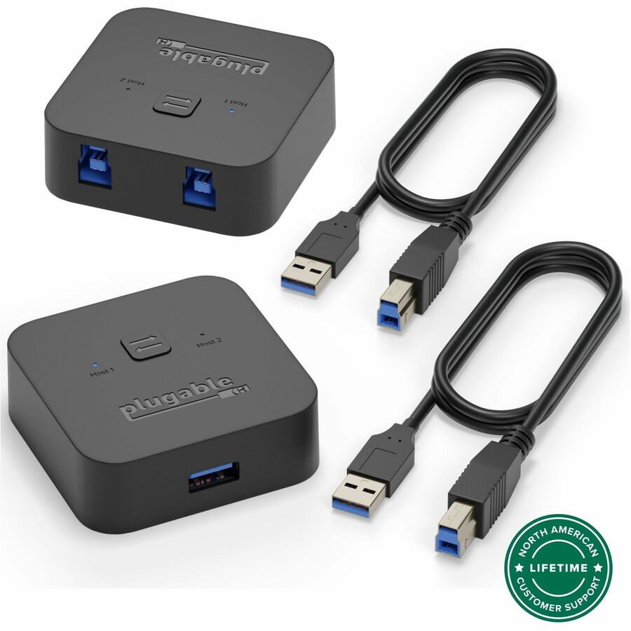 PLUGABLE USB 3.0 SHARING SWITCH FOR ONE-BUTTON SWAPPING OF USB DEVICE OR HUB BET