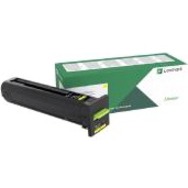 LEXMARK 82K0UYG YELLOW RETURN PROGRAM TONER CARTRIDGE TAA FOR USE IN CX860 ESTIM