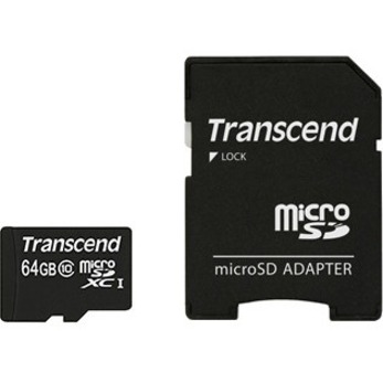64GB MICROSD CLASS10 W/ ADAPTER