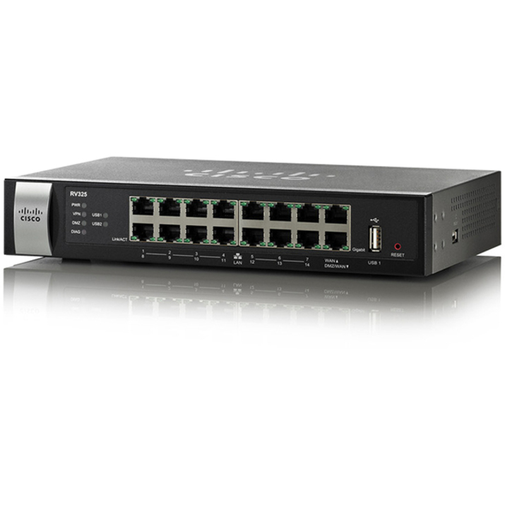 CISCO RV325 DUAL GIGABIT WAN VPN ROUTER REMANUFACTURED