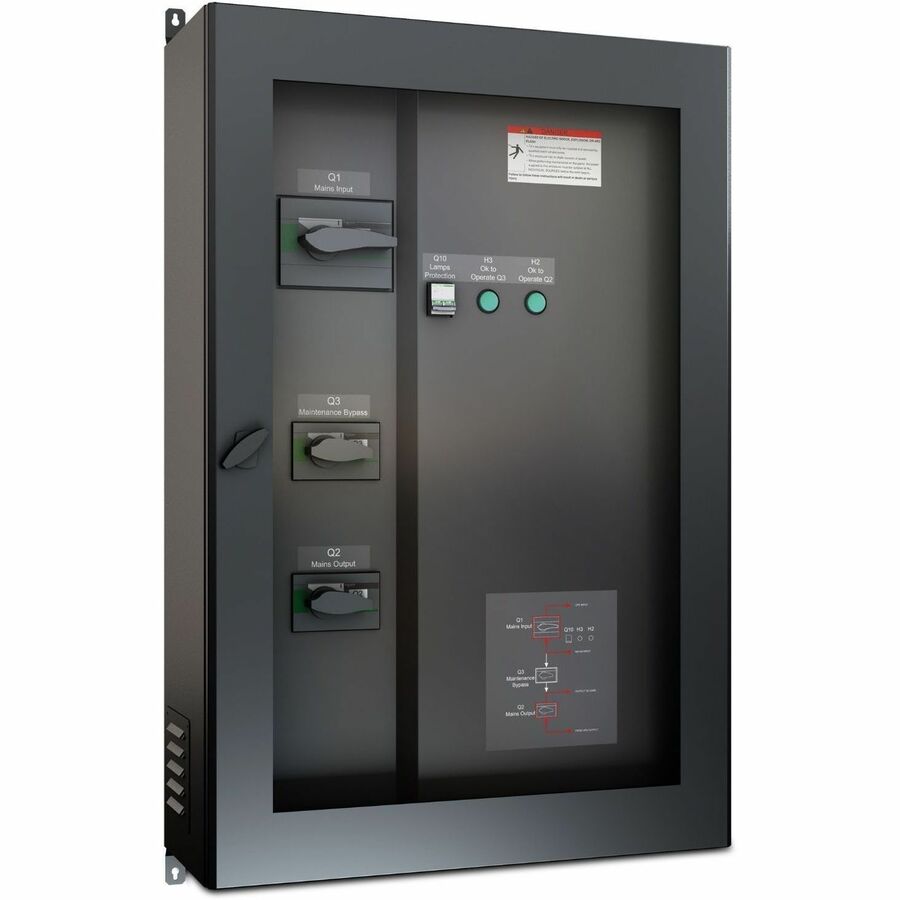 APC SYMMETRA PX 96/160KW VALUE WALL-MOUNTED MAINTENANCE BYPASS PANEL, 400V