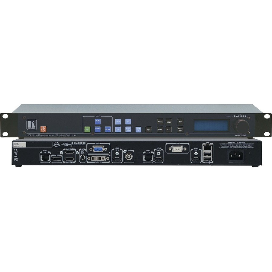 THE VP-796A IS A UNIVERSAL 4K@60HZ (4:2:0) PRESENTATION SCALER-SWITCHER FOR HDMI