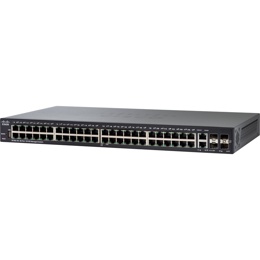 Commutateur géré Cisco SF350-48 48 ports 10/100