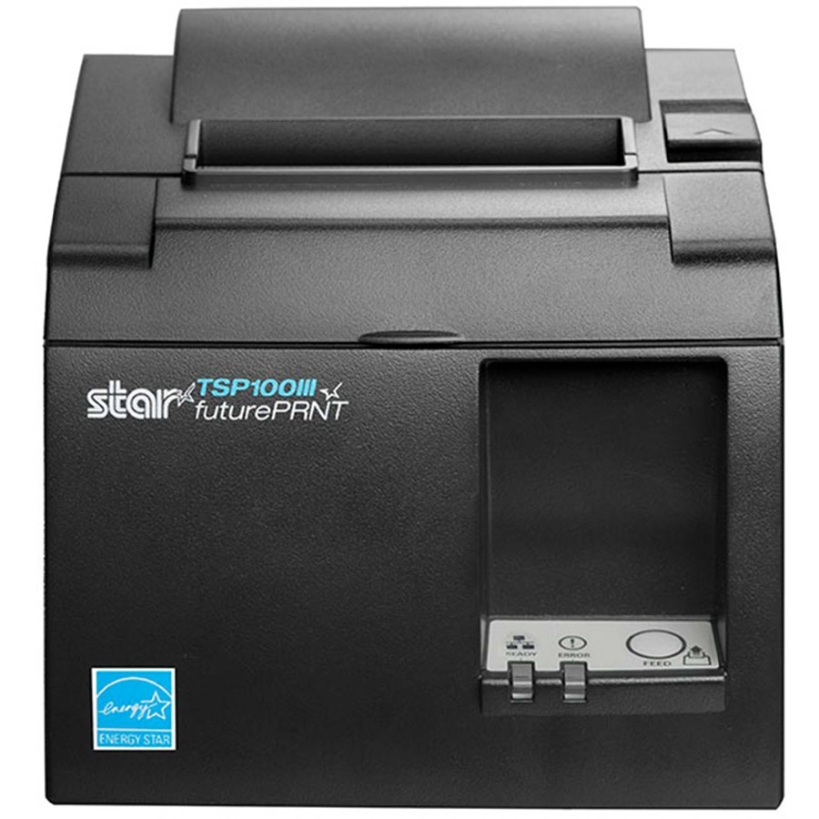 Tsp143iiilan Gy US , Tsp100iii, Thermal, Cutter, Ethernet (LAN), Gray, Ethernet Cable, Int Ps