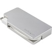 Startech Aluminum Travel A/V Adapter: 3-in-1 Mini DisplayPort to VGA, DVI or HDMI - 4K (MDPVGDVHD4K)