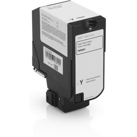 Dell FKRWV Yellow Toner Cartridge 12,000 Pages | High Yield, OEM