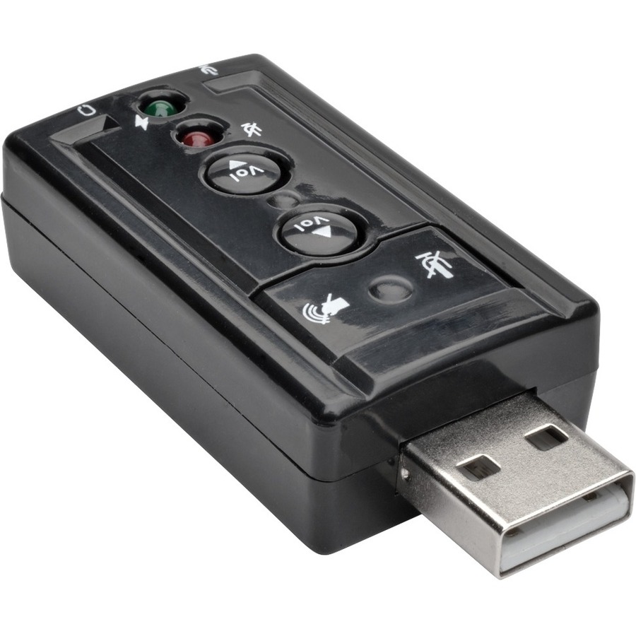 EATON U237-001 VIRTUAL 7.1-CHANNEL USB EXTERNAL SOUND CARD - COMPATIBLE WITH WI