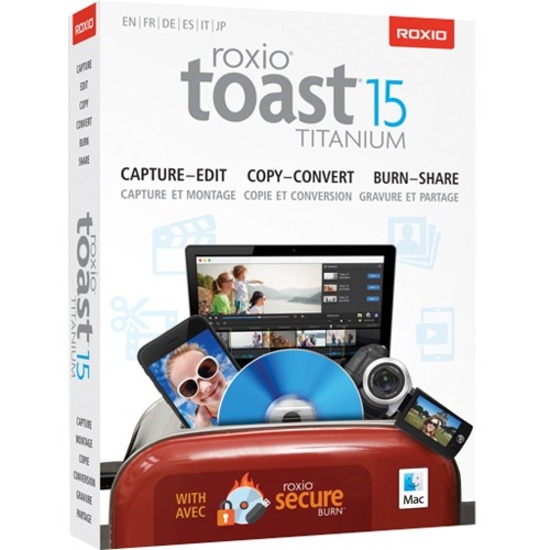 ROXIO TOAST TITANIUM 15 ML MINI-BOX