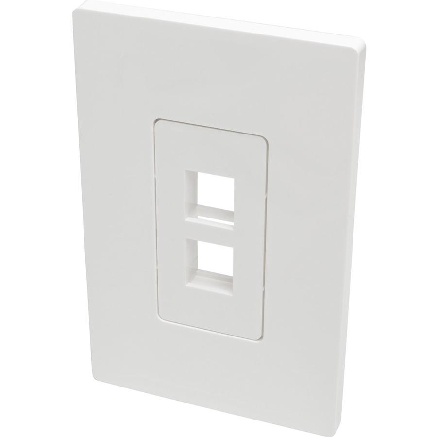 Sngl Gang 2Pt Wall Plate Kystn