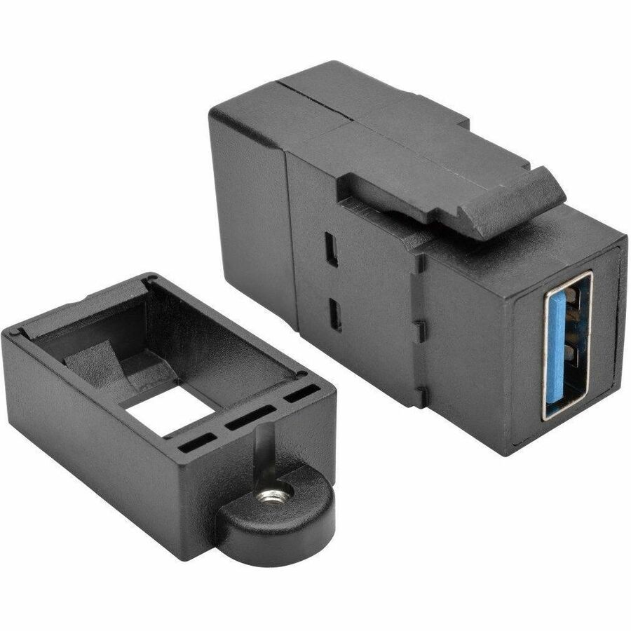 EATON TRIPP LITE SERIES USB 3.0 ALL-IN-ONE KEYSTONE/PANEL MOUNT COUPLER (F/F), B